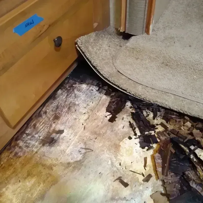 Wood Floor Water Damage in Beaver, PA